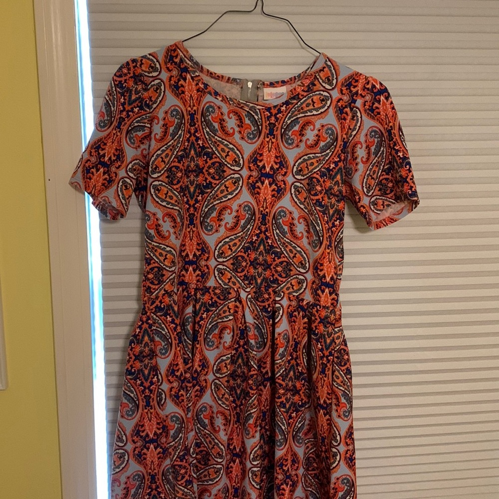 LuLaRoe Amelia Dress - Paisley Print